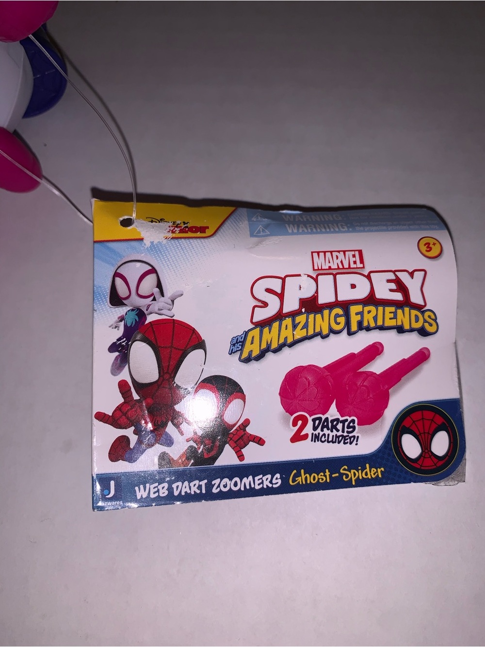 Marvel Ghost-Spider Web Dart Zoomer - White, Pink & Purple - Picture 4 of 4